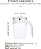 Automatic Stirring Magnetic Mug, Rechargeable Model Stirring Coffee Cup, Electric Stirring Cup