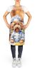 Goldendoodle The Chef Apron Cooking Kitchen Server Baking Crafts Gardening for Adult Women Men, Unisex, Large, Multicolor