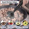 1pc Meat Chopper; Hamburger Chopper; Heat Resistant Meat Masher; Ground Beef Smasher; Meat Chopper For Ground Beef; Turkey; Meat; Potato Masher Kitche