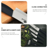 Rust Proof Ceramic Knife with Cover for Home Kitchen, 5 Piece Professional Knife Set with Chef Knife, Utility Knife