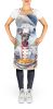 American Hairless Terrier The Chef Apron Cooking Kitchen Server Baking Crafts Gardening for Adult Women Men, Unisex, Large, Multicolor